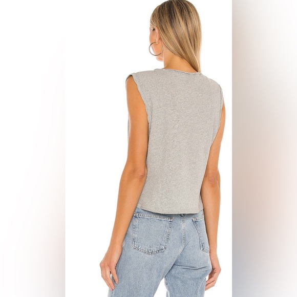 Free People Dreamy Tank in Grey - Picture 3 of 4